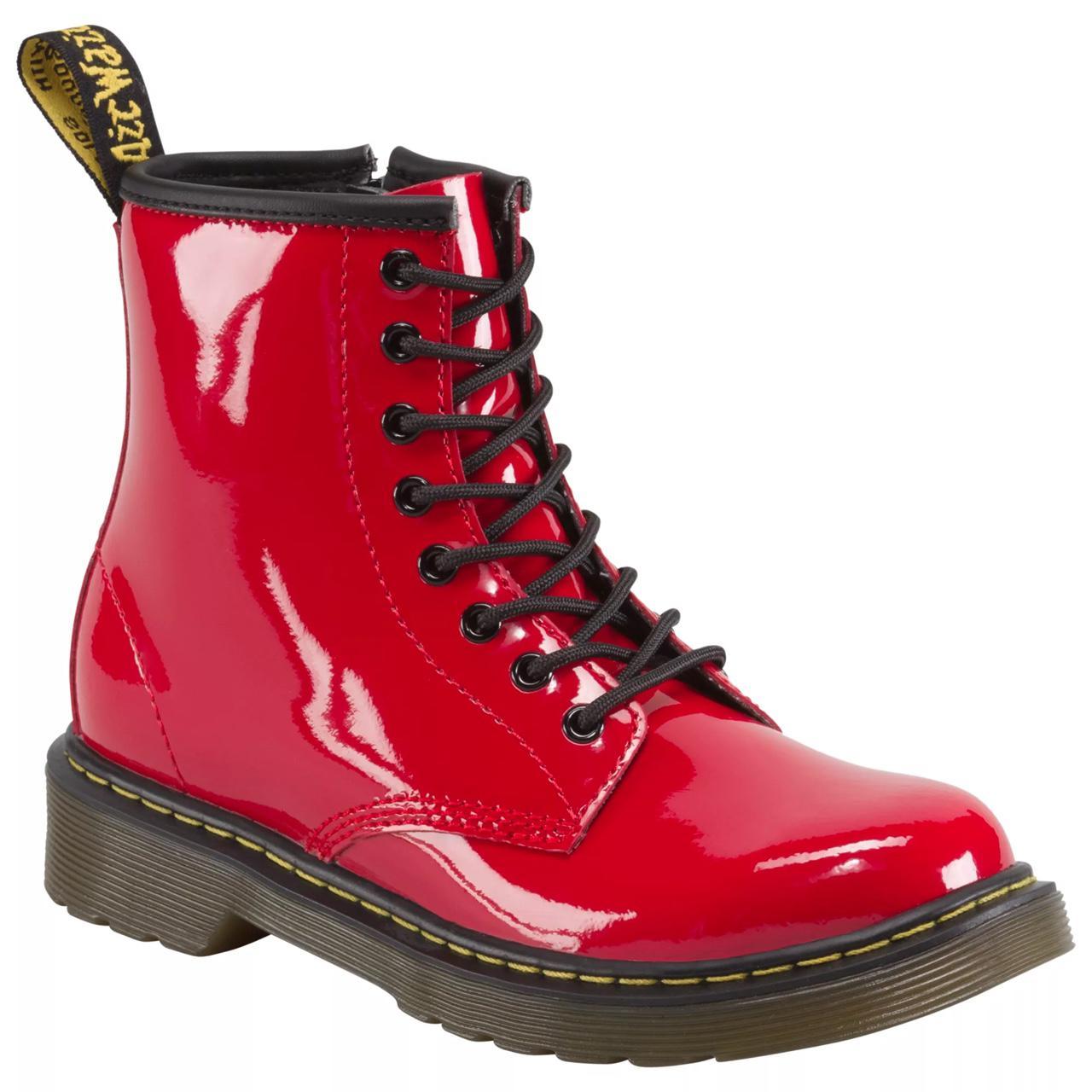 doc martens bright red