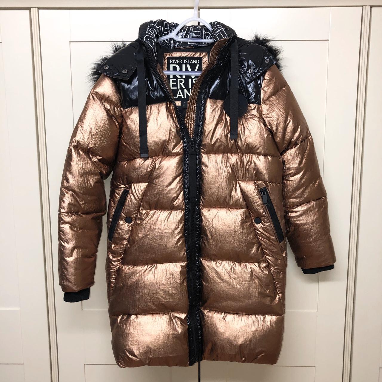 River island bronze coat on sale