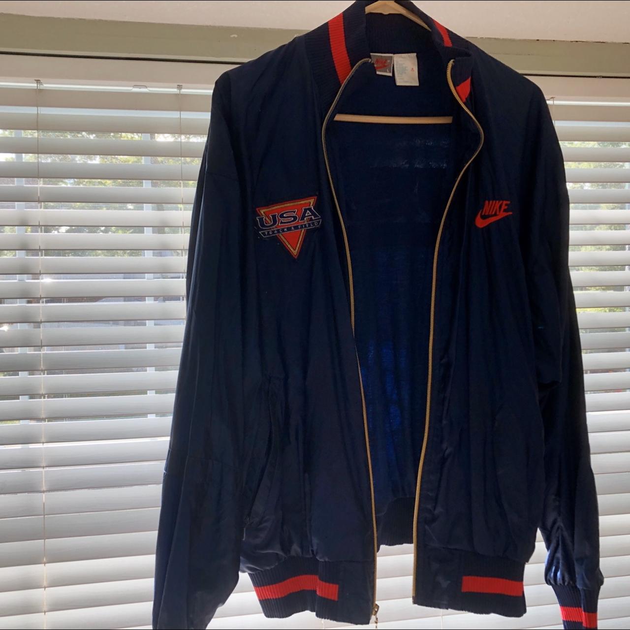 Vintage Jacket - USA Track - Size... Depop