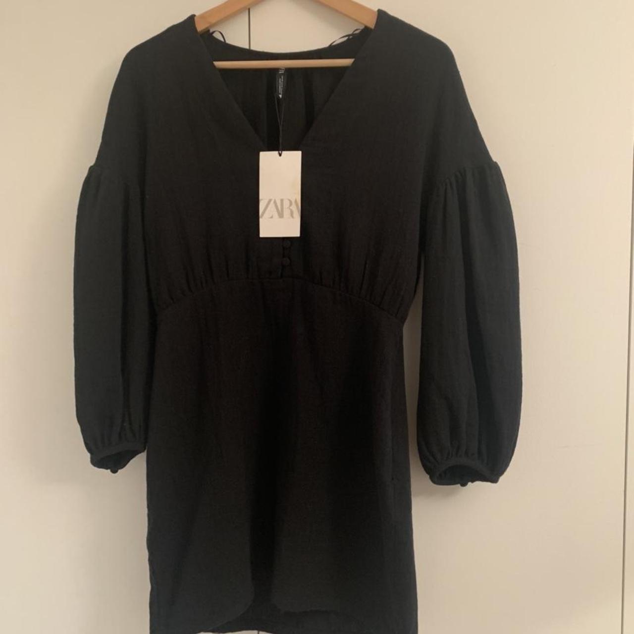 Zara Women's Black Dress | Depop