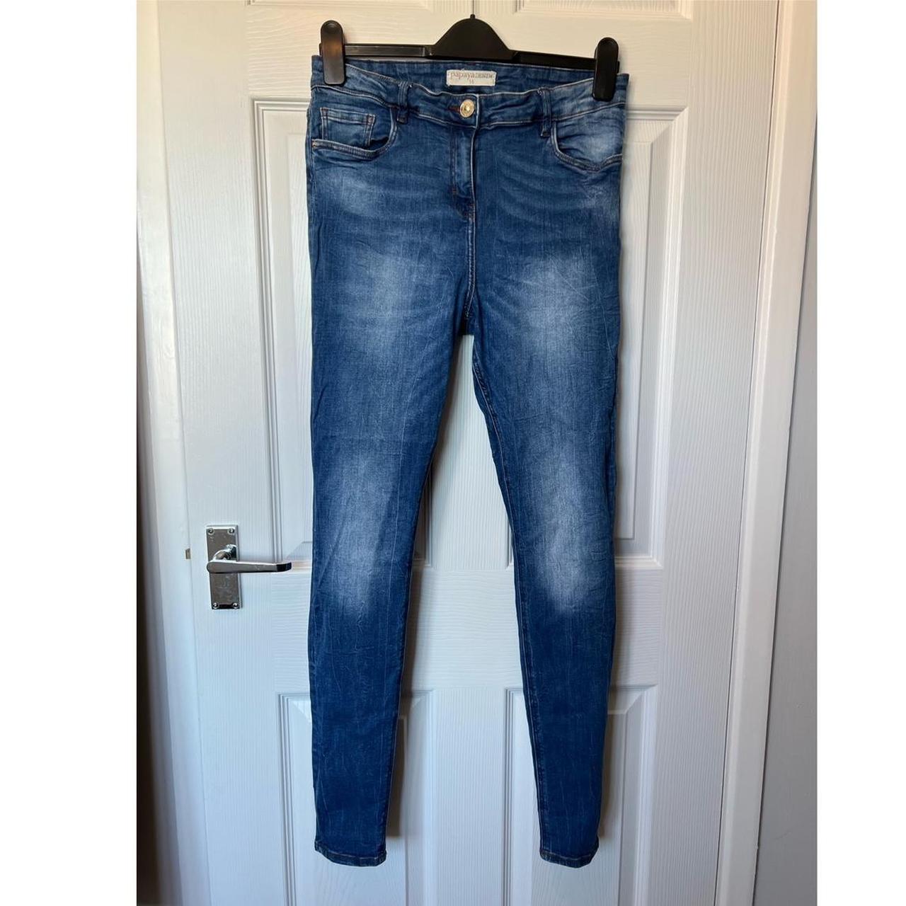 Matalan blue skinny jeans worn but good condition... Depop