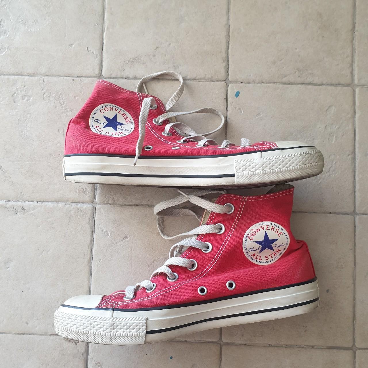 Converse rosse 38 on sale