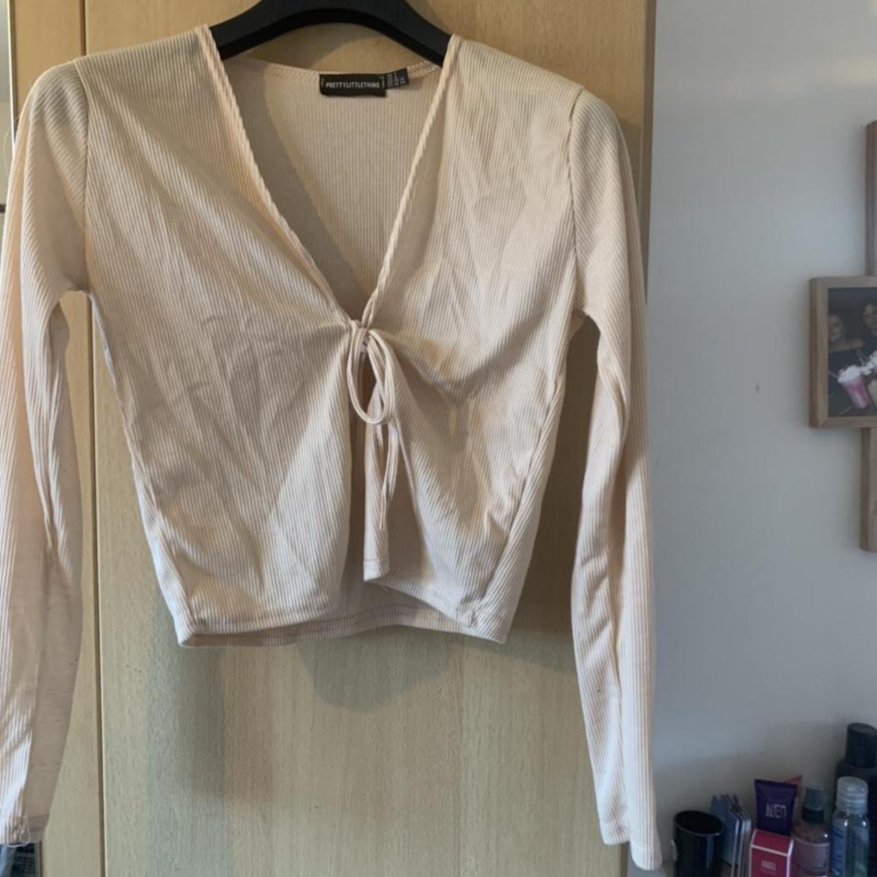 Plt baby pink cardigan never worn colour doesn’t... Depop