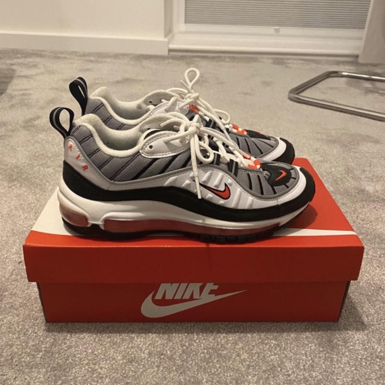 Nike Air Max 98 Pink Grey White Sold with original