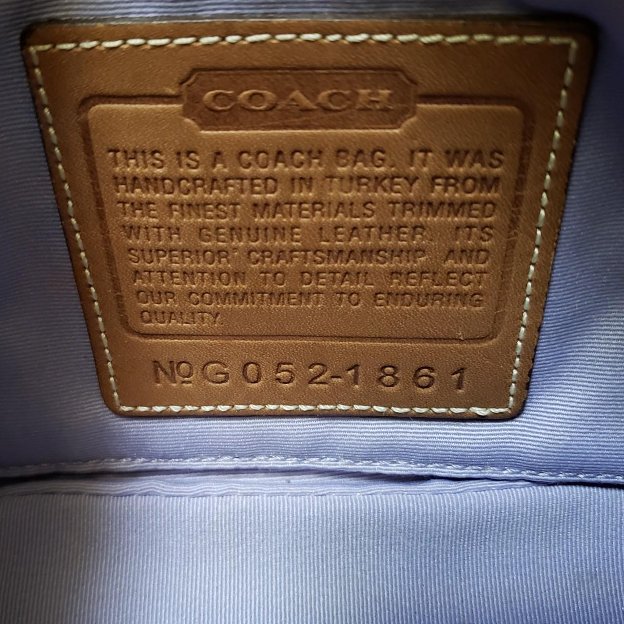 Vintage Y2K Coach mini shoulder bag G15 - 6094 - Depop