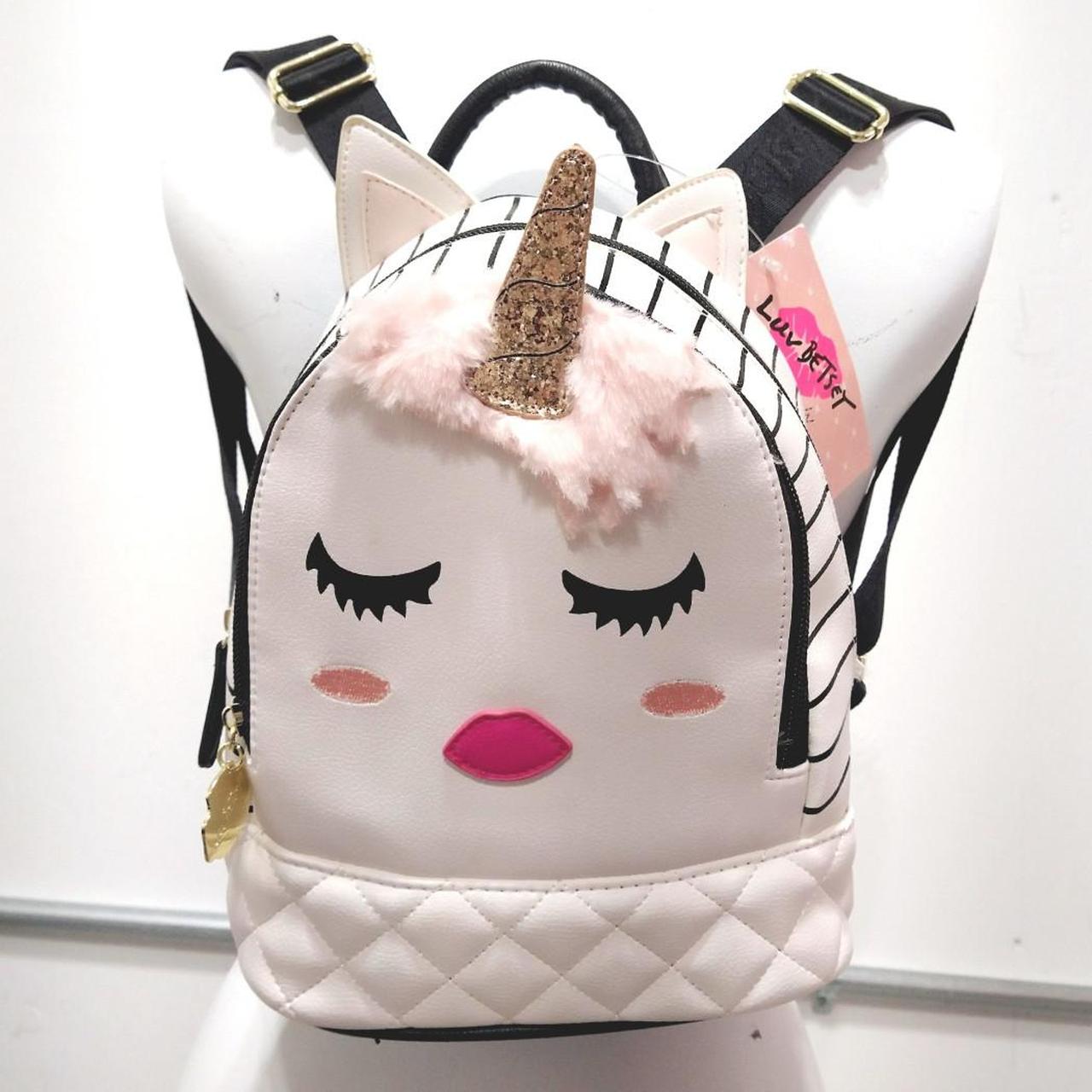 Betsey Johnson unicorn backpack Cute. Depop