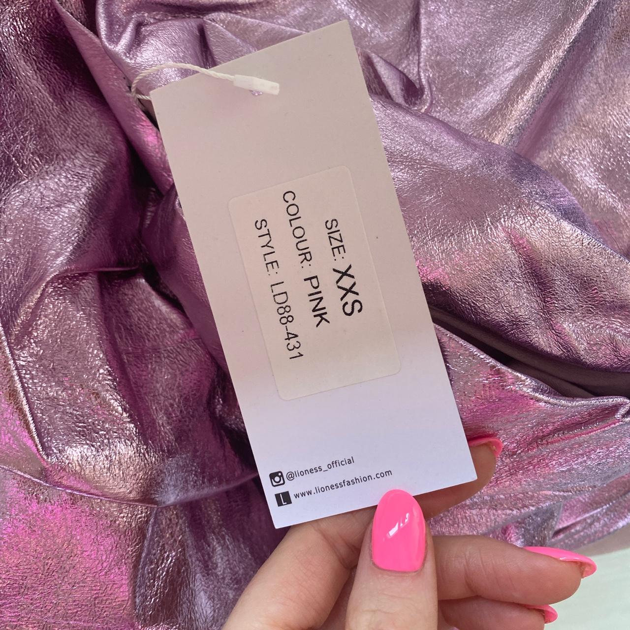 asos nike pink dress