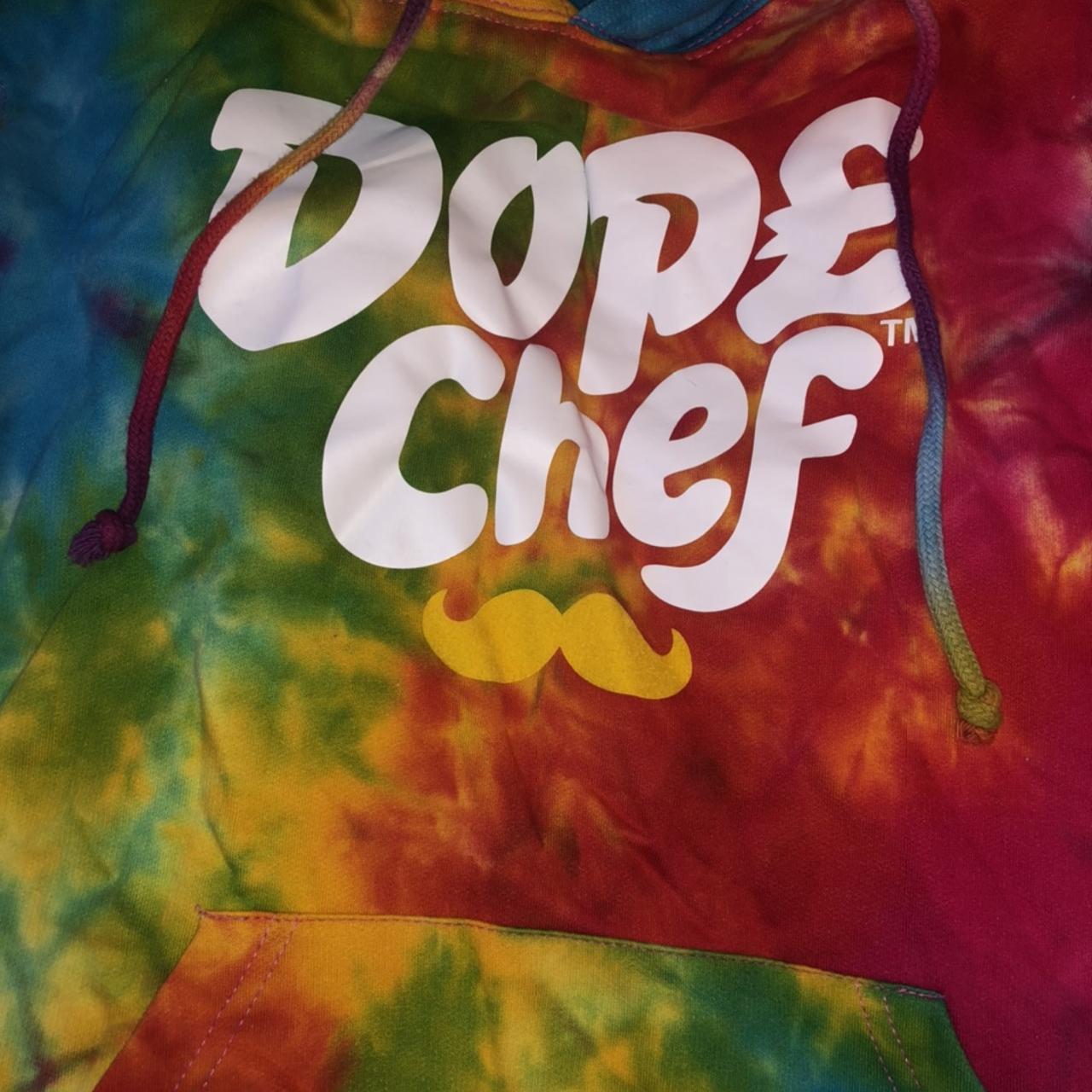 Dope chef 2025 tie dye hoodie