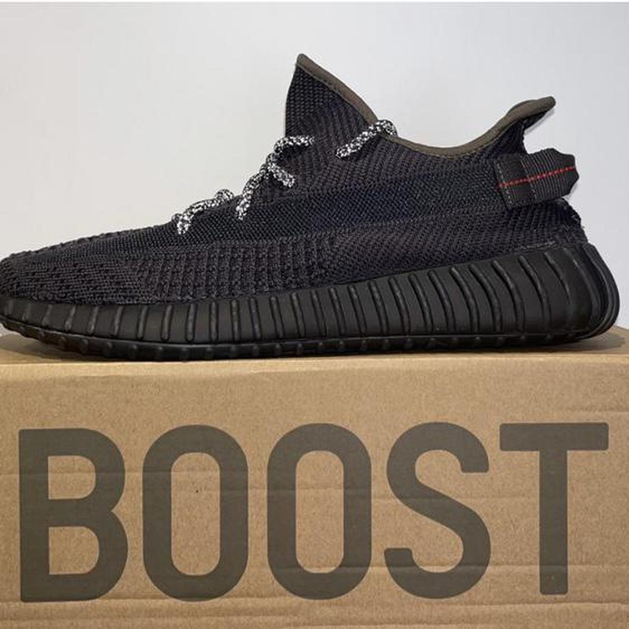 yeezy black non reflective laces