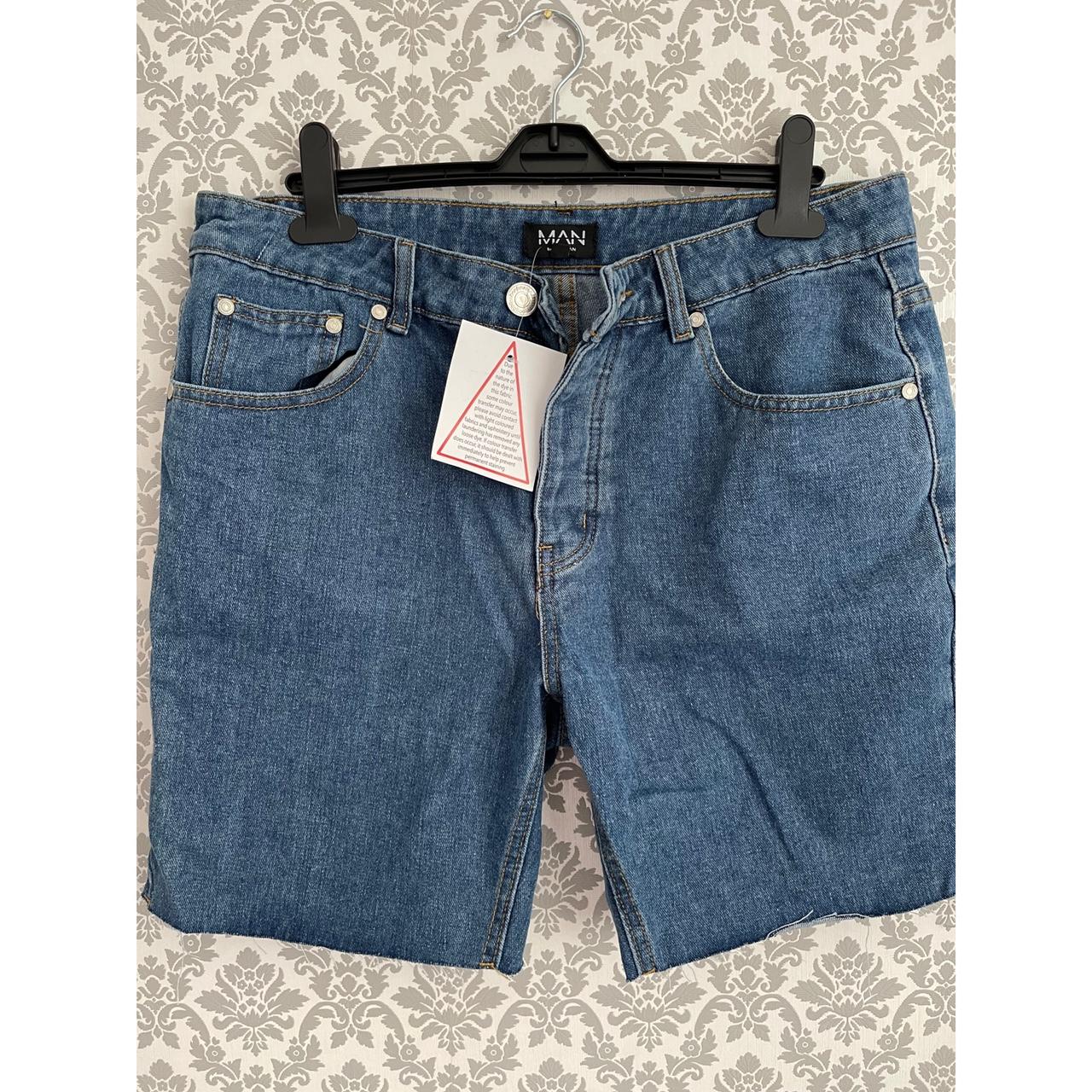 Boohoo mens denim shorts fashion