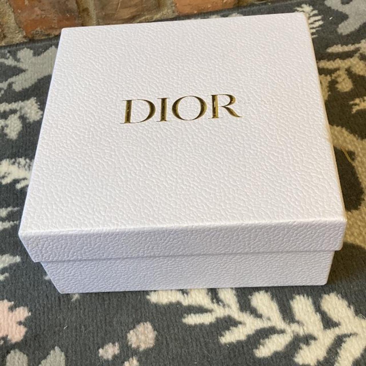 Dior empty box medium size 22cm by 22cm by 10cm... - Depop