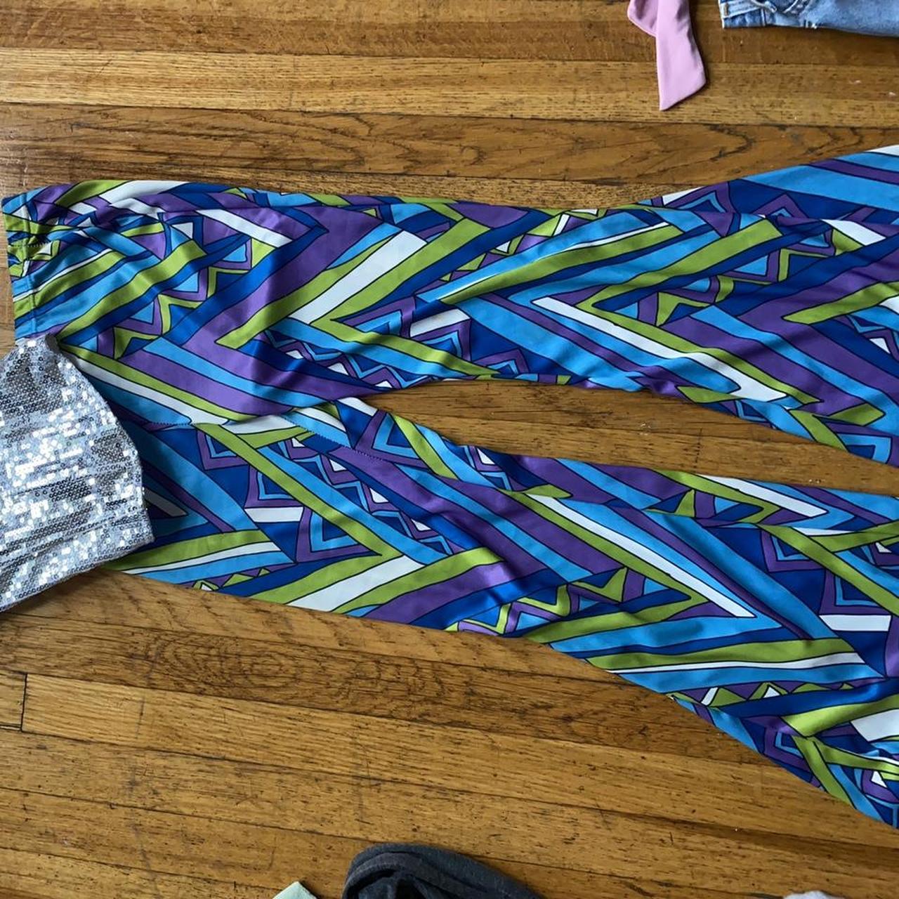 Some wild disco pants #disco #flaredpants #costume... - Depop