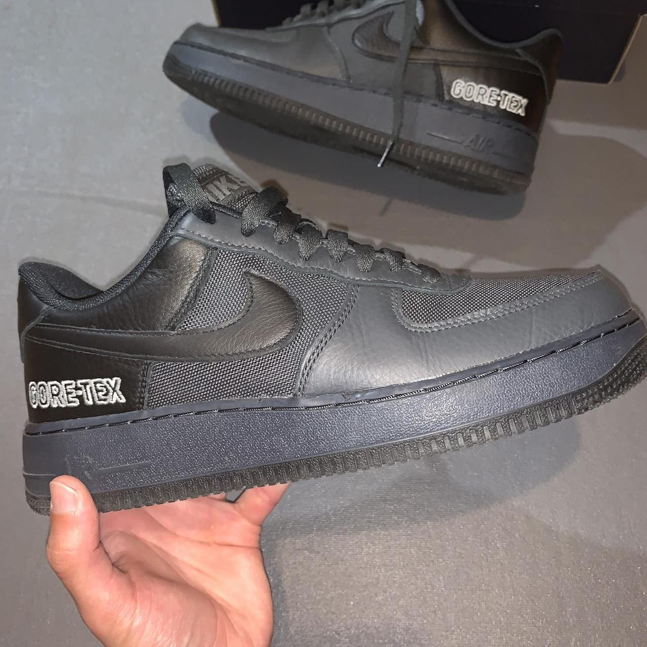 nike gore tex air force 1 black