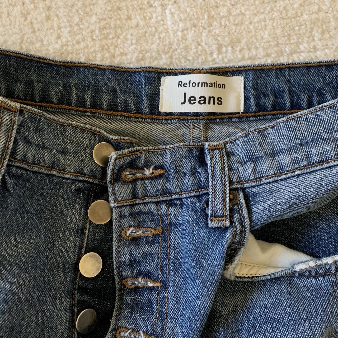 REFORMATION JEANSリフォームジーンズトップスXS Reformation Jeans Review: Here's the 411 on Fit & Feel