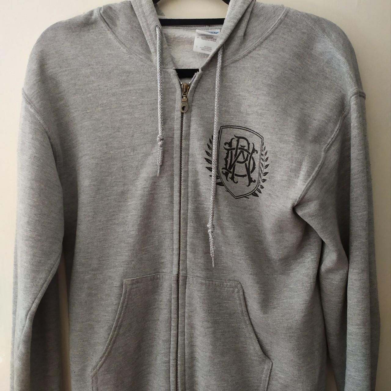 Parkway Drive grey zipper hoodie Purchased a few... - Depop