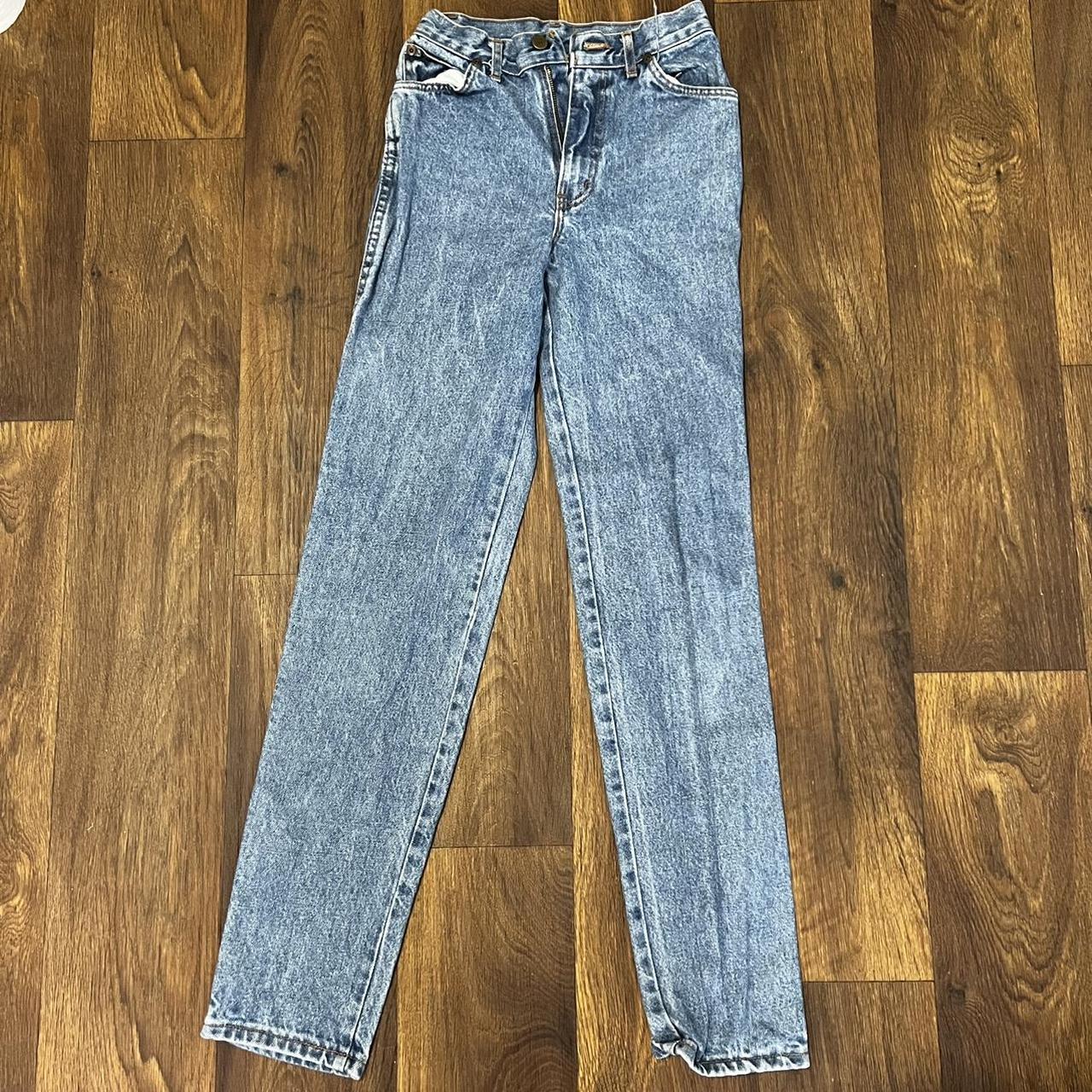 Vintage Chic jeans 90’s high waisted medium wash... - Depop