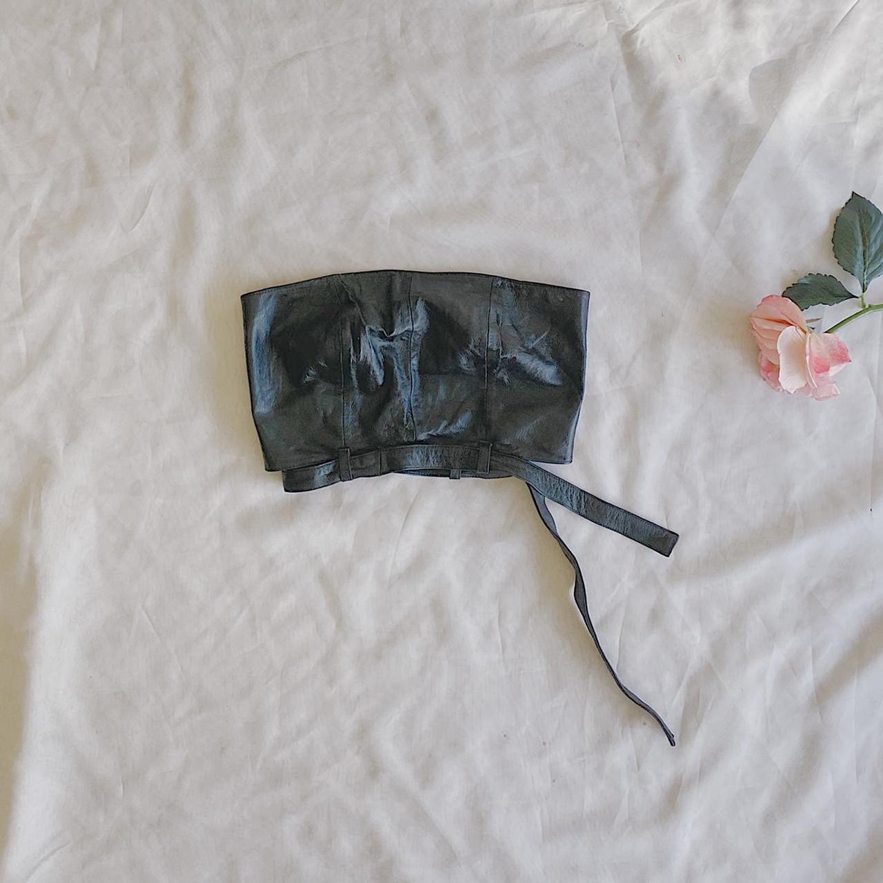 Cami International Leather Top Bust 36/37 inches... Depop