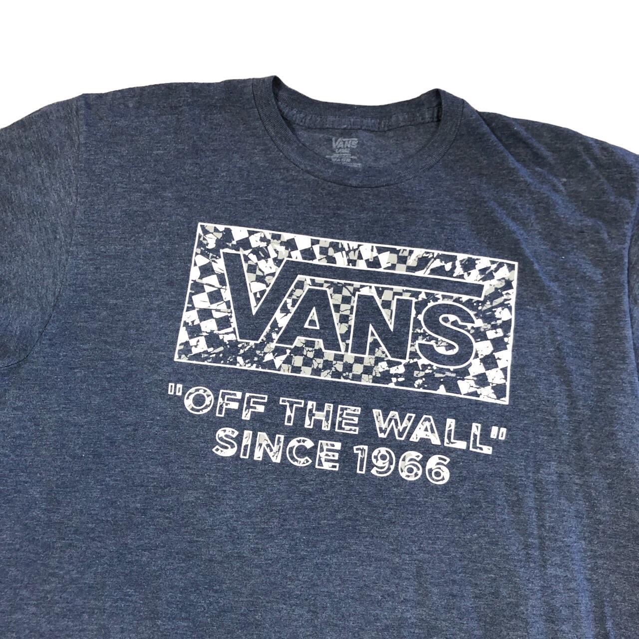 Vans Off The Wall Tee. -Size Large -9/10... - Depop