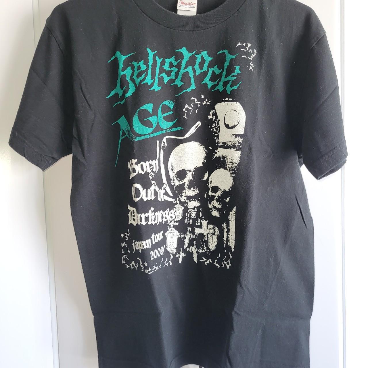 Hellshock AGE Tour 2009 Japan Tour shirt, W 20, L...