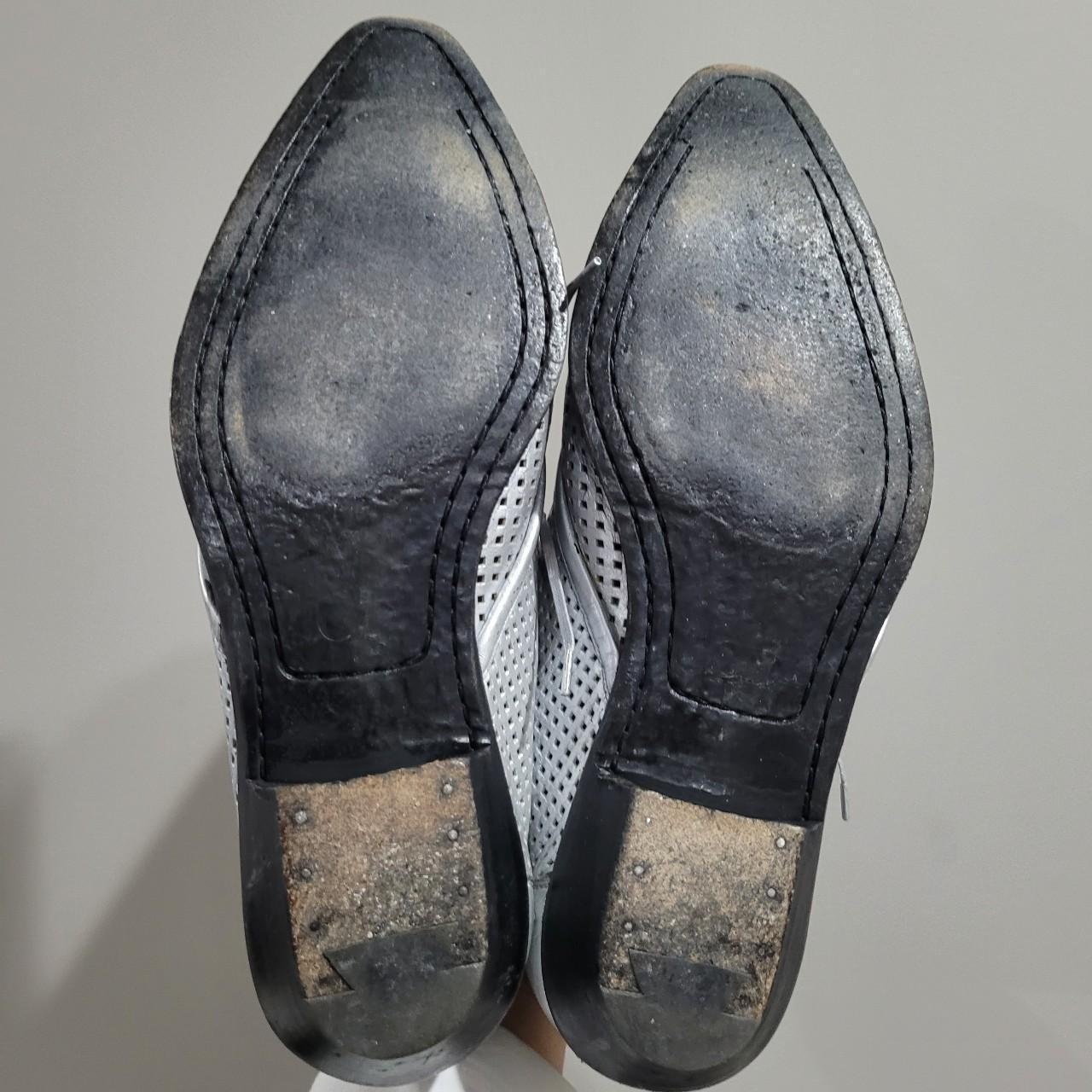 Dior Homme by Hedi Slimane SS07 silver perforated | Depop