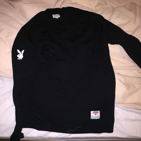 Supreme x Playboy Bowling Shirt SS17 Rare! Playboy - Depop