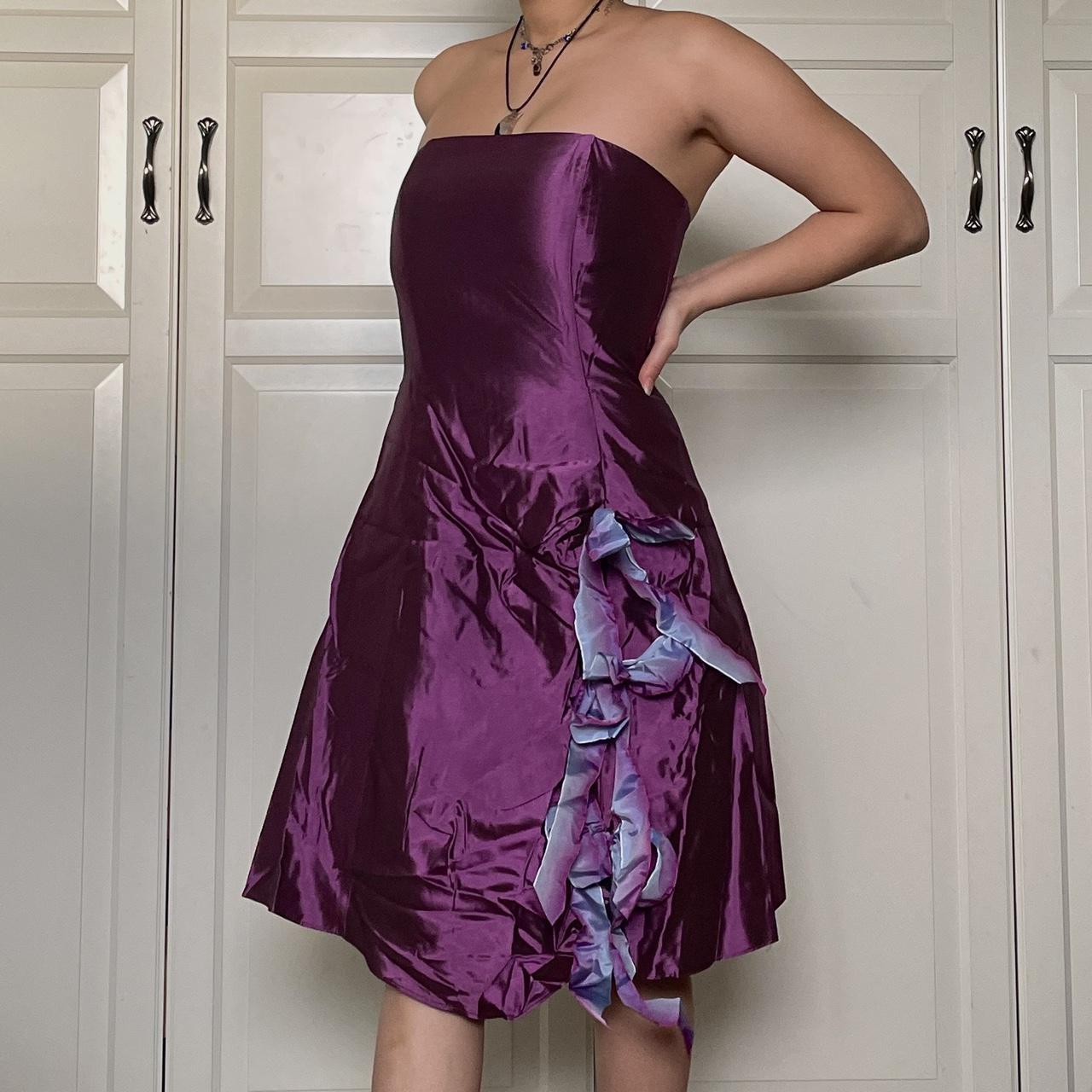 jessica mcclintock purple dress