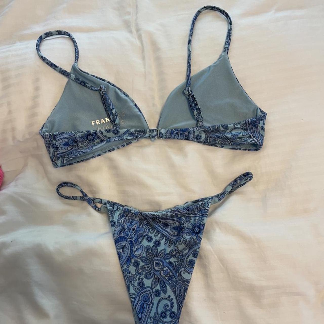 Frankie’s Bikinis- Francesca bralette triangle... - Depop