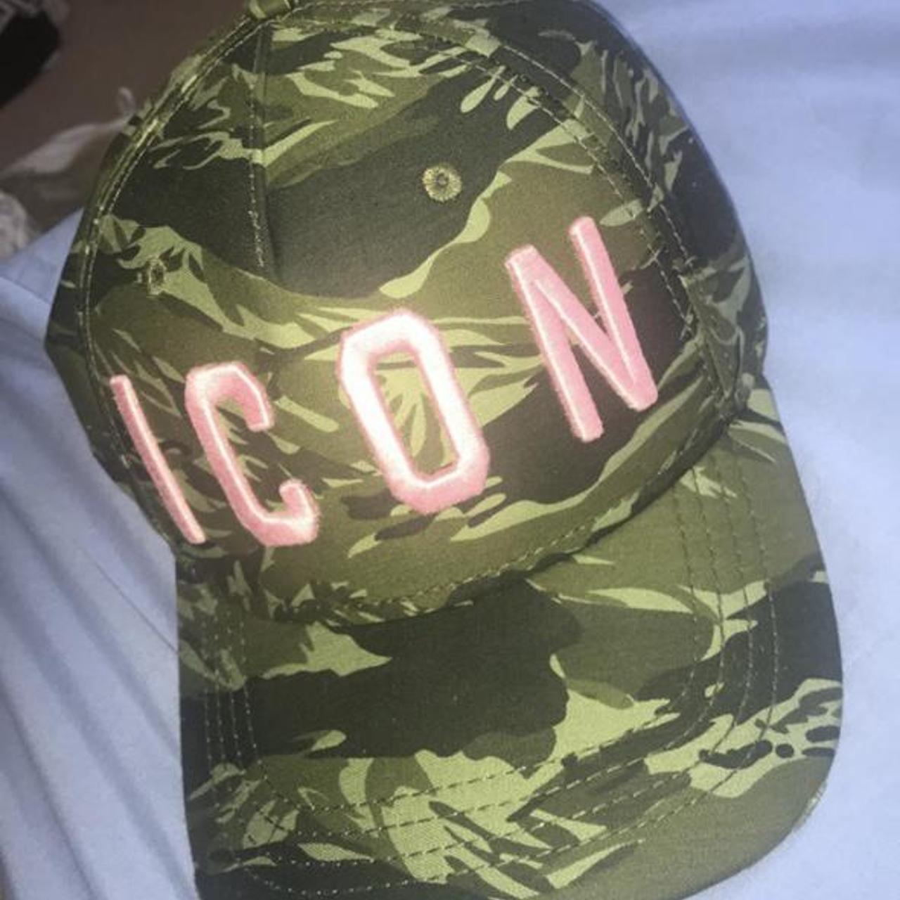 帽子 DSQUARED2 camouflage cut cap DSQUARED2 Icon Baseball Cap Cap Baseball Cap Hat Hut