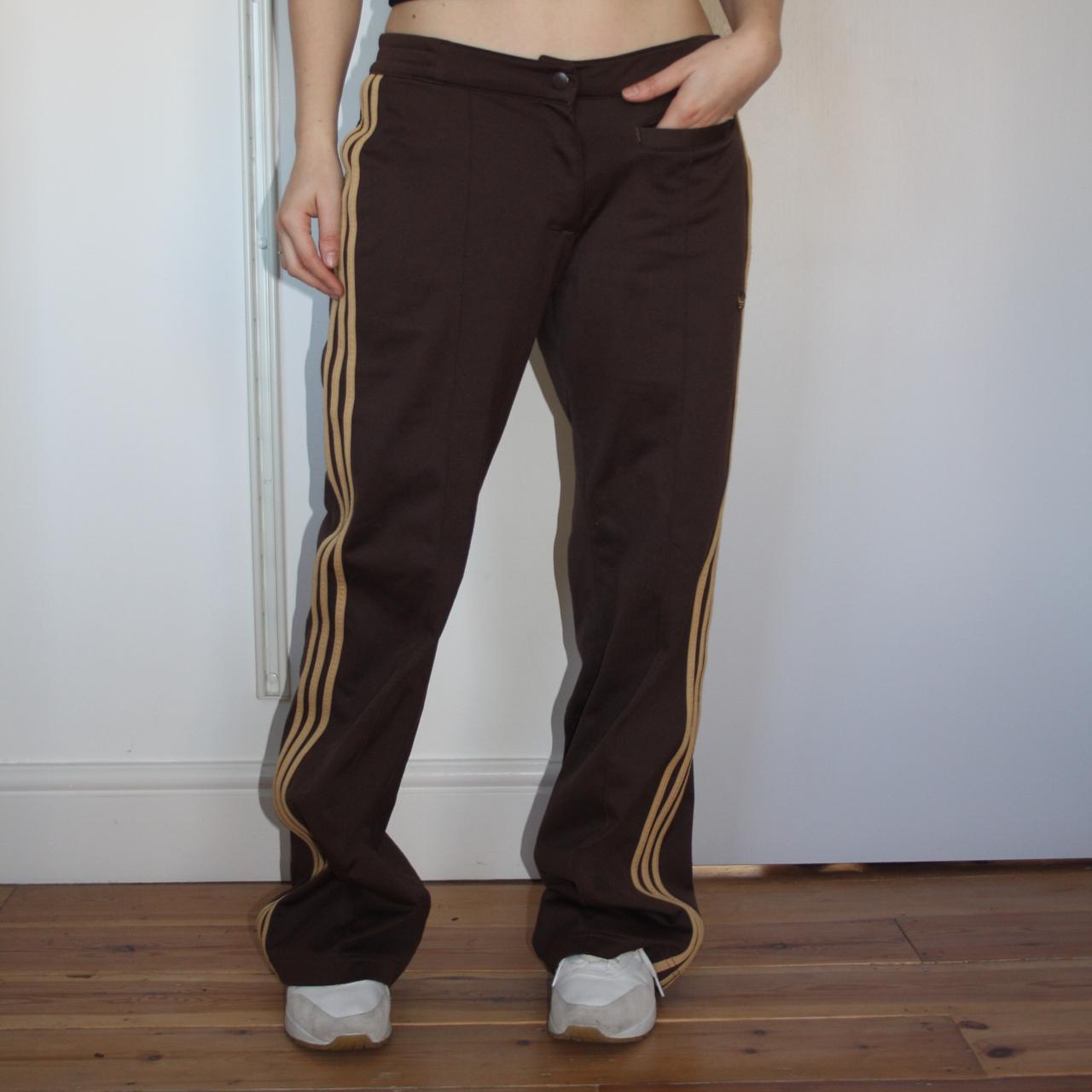 Original 90 s brown and gold Adidas tracksuit