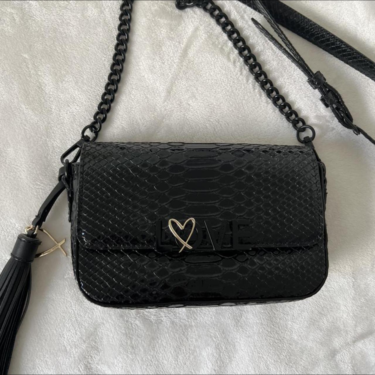 Authentic Victoria's Secret Crossbody bag Grey - Depop