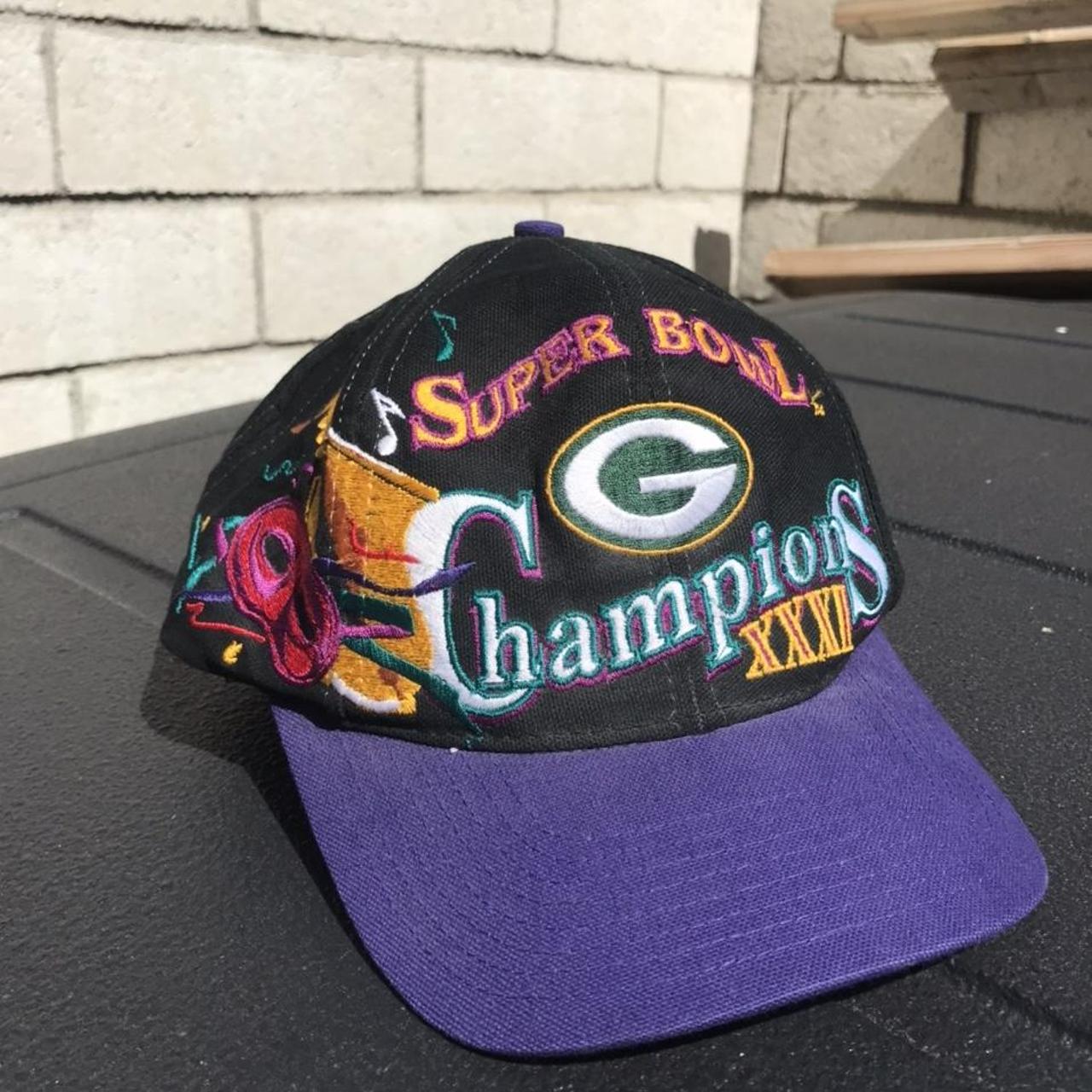 Green Bay Packers Champions 1997 Super Bowl XXXI Hat