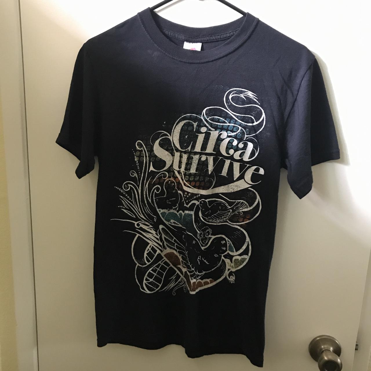 vintage circa survive shirt from 2008/2009 - Depop