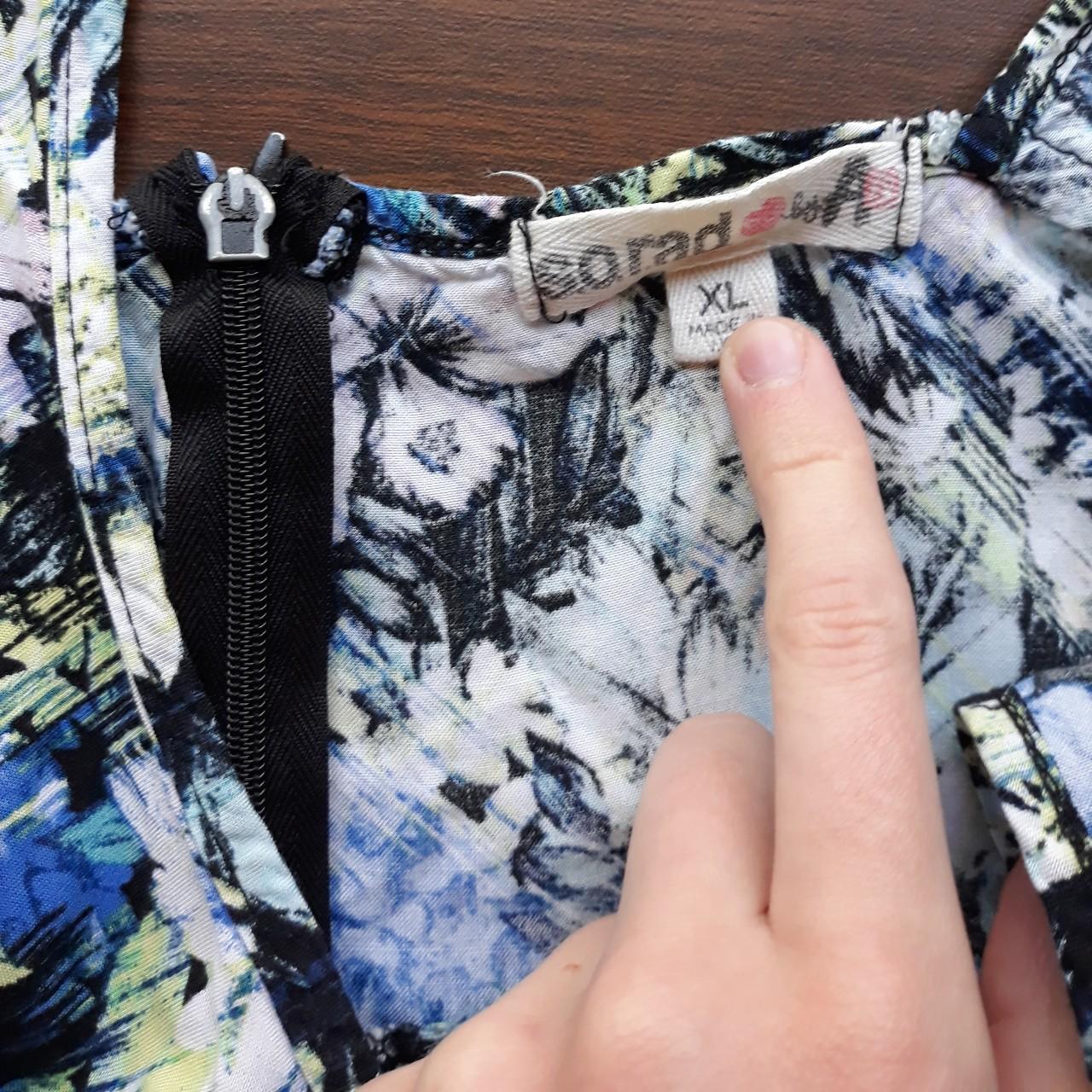 Kohl's Women's Blue and Black Playsuitromper Depop