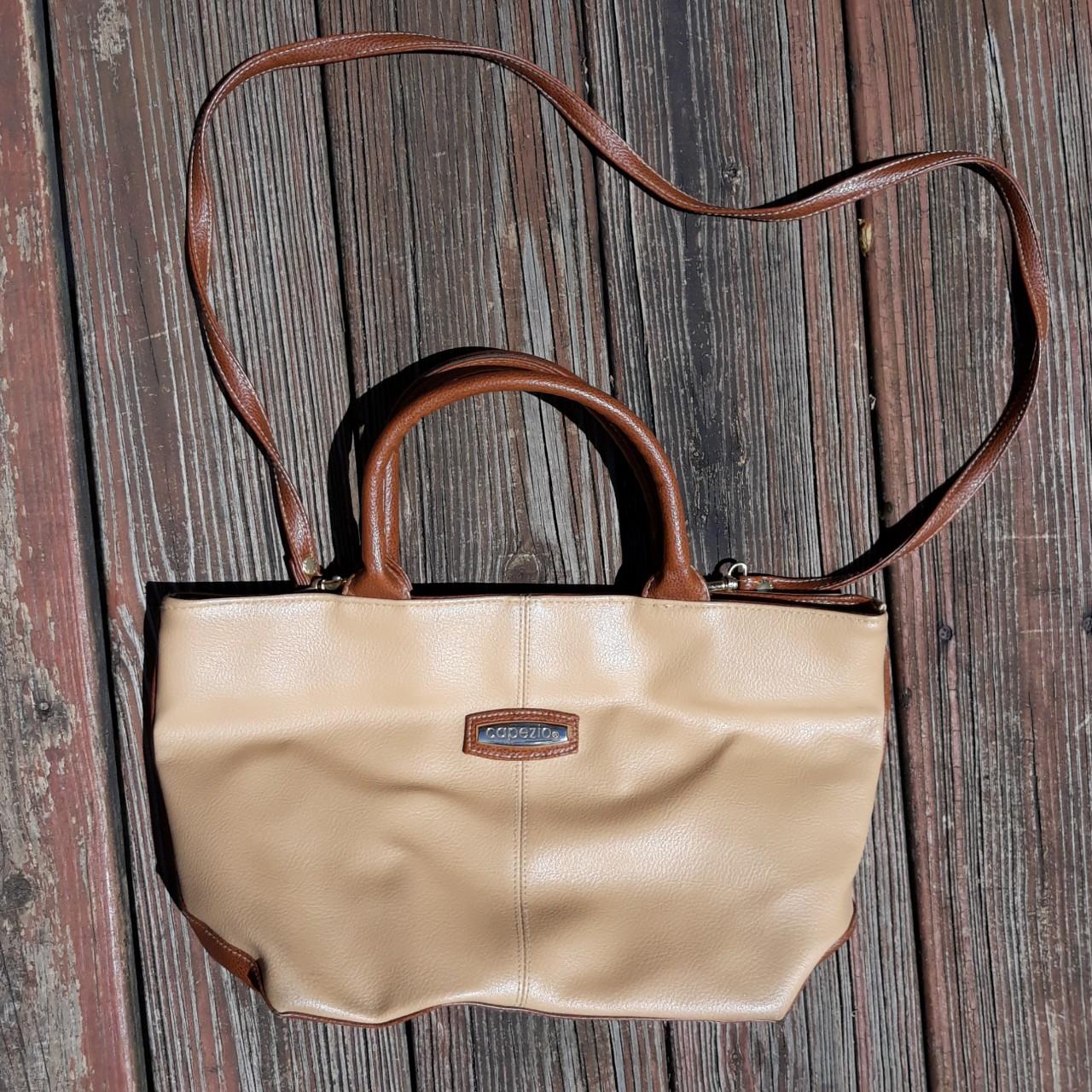 Vintage 90s Capezio tan and brown leather Depop