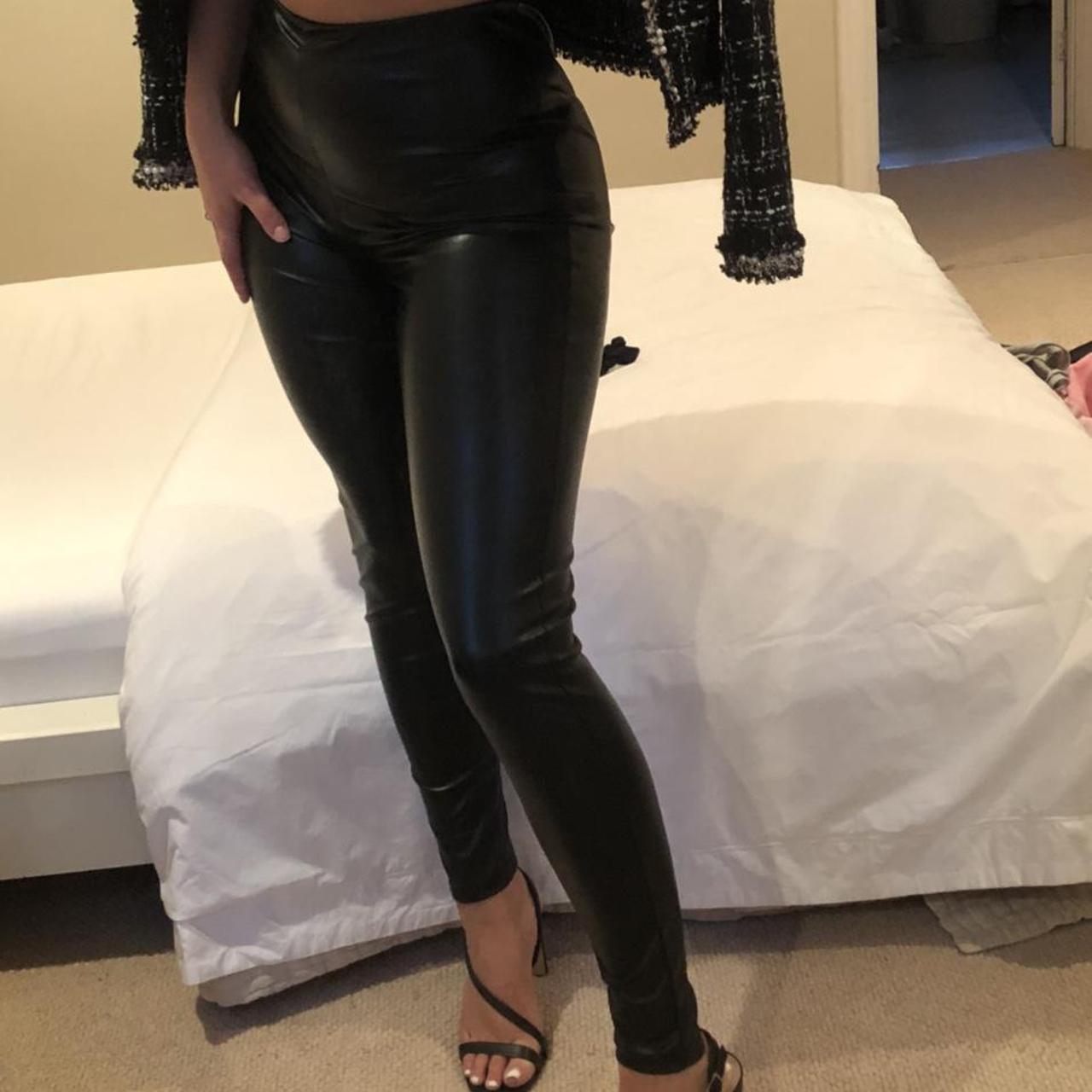 Pretty Little Thing leather leggings 😍, My go to pair