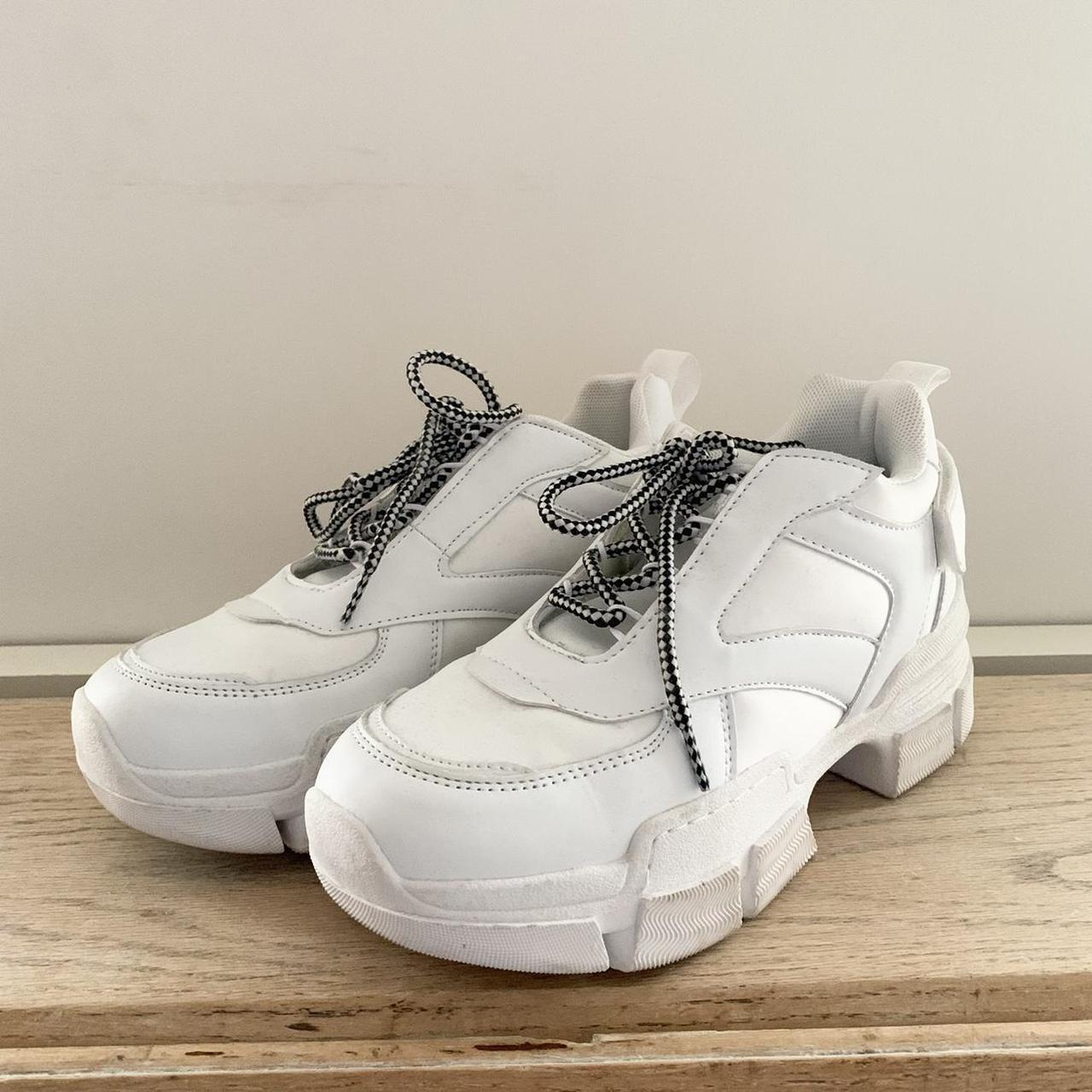 asos white chunky trainers