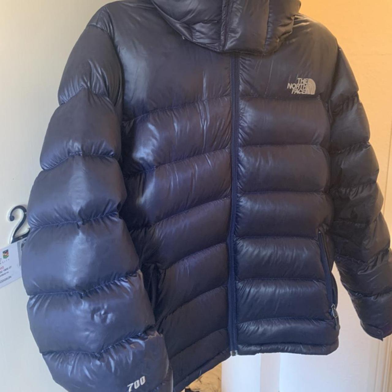 the north face puffer jacket depop