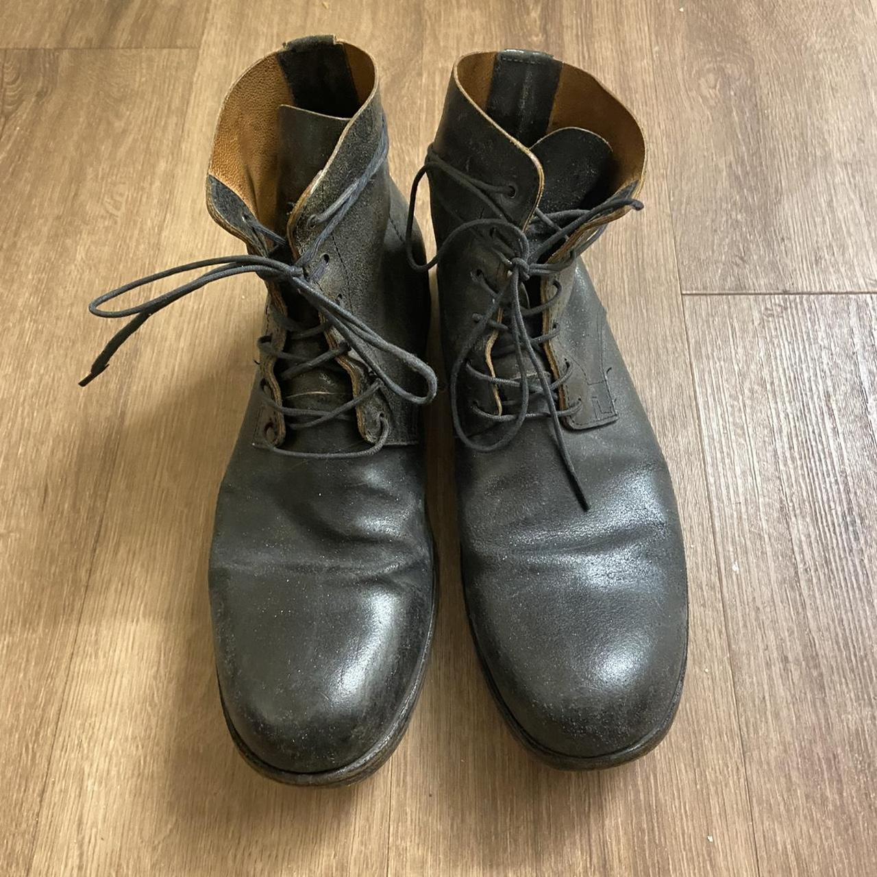 Kazuyuki Kumagai leather boots Very high quality | Depop