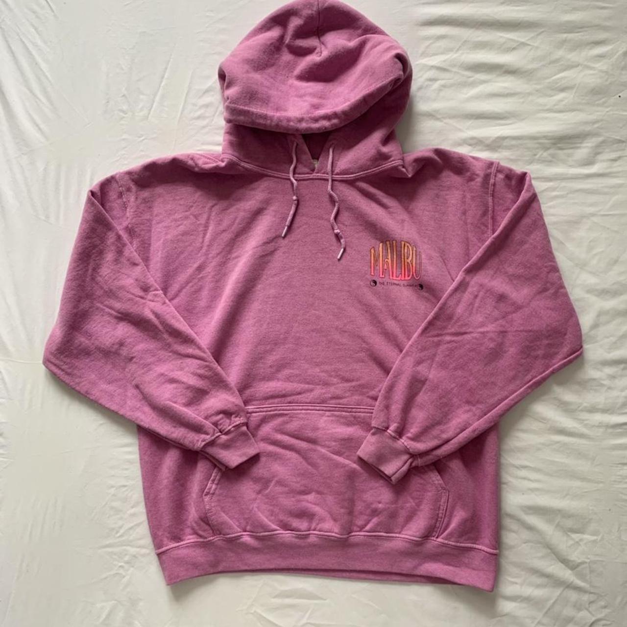 Urban Outfitters Women's Pink Hoodie | Depop