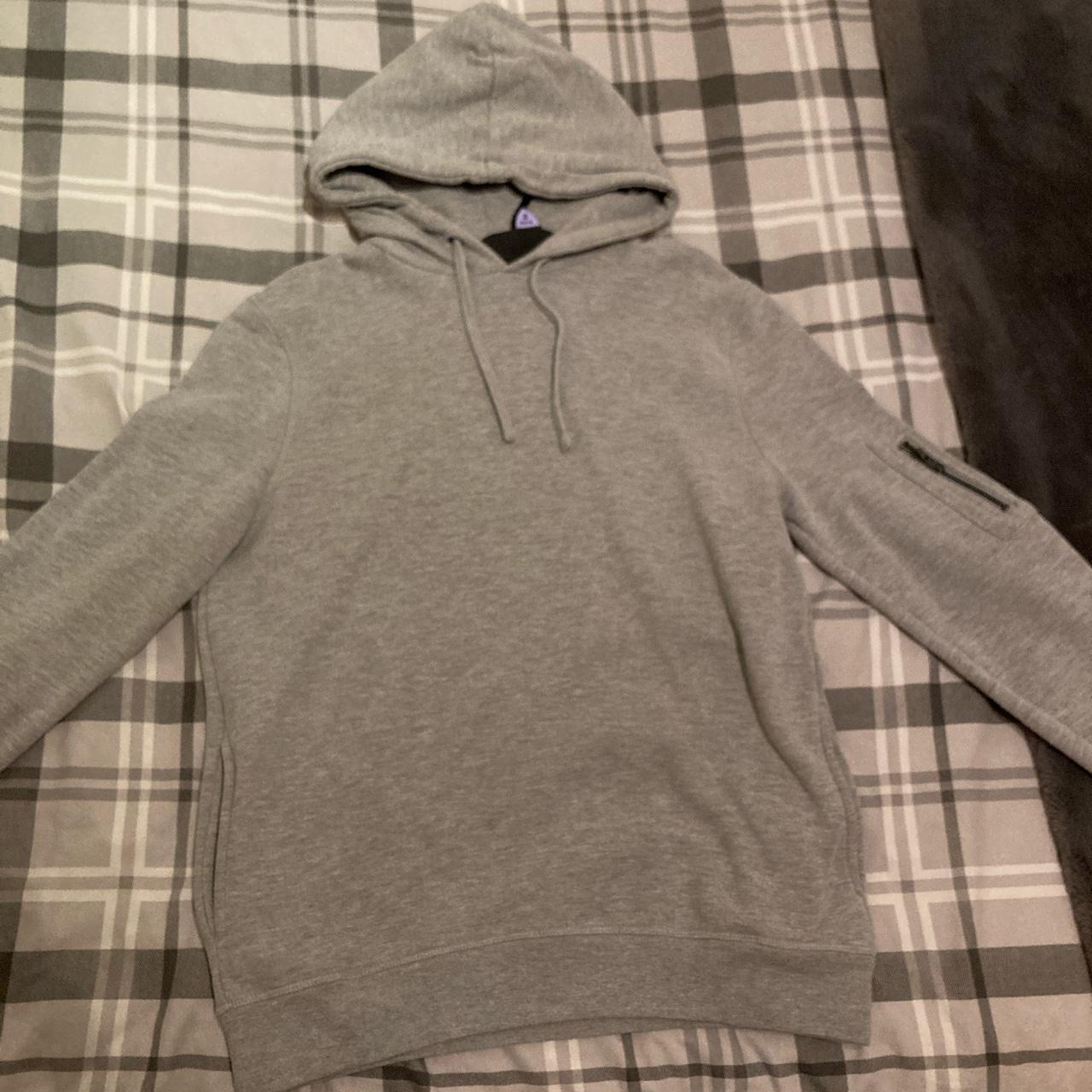 Selling my Grey Hoodie UK Size: Men’s Small Worn a... - Depop