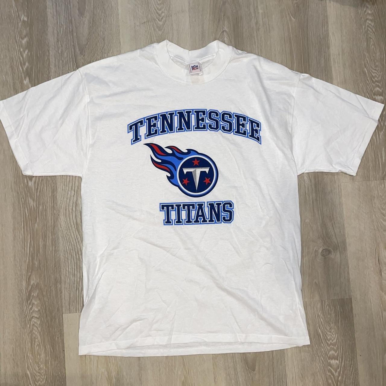 Vintage Y2K 2000s Tennessee Titans NFL Football Graphic T-Shirt