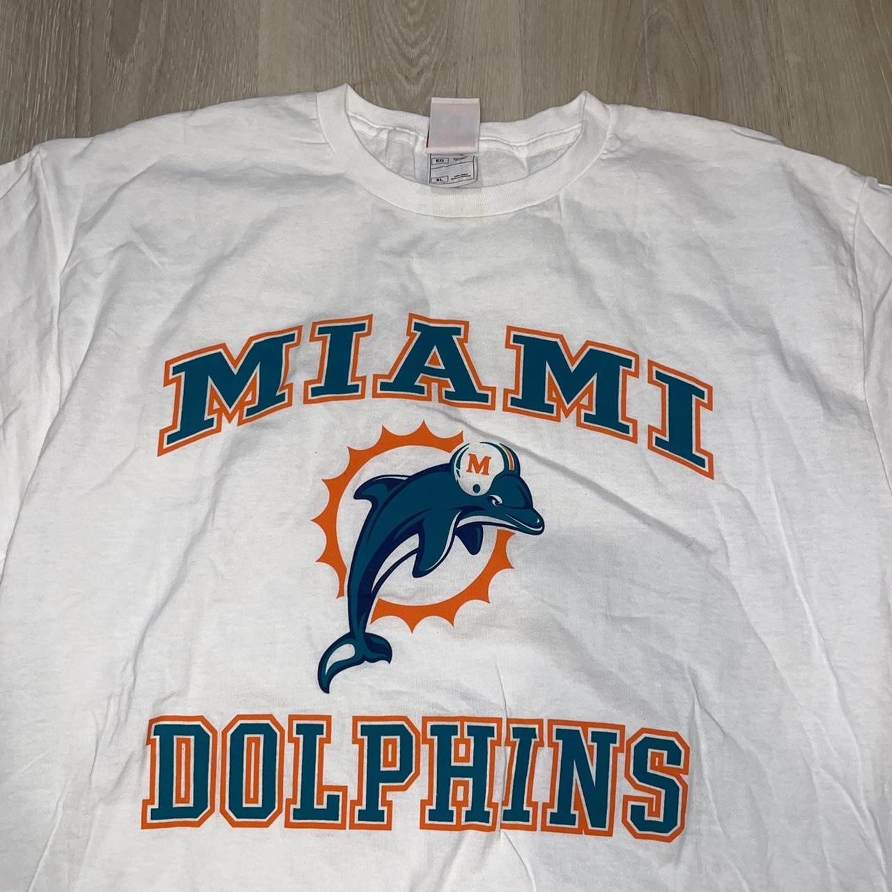 Vintage Miami Dolphins NFL Football Graphic T-Shirt Size YOUTH