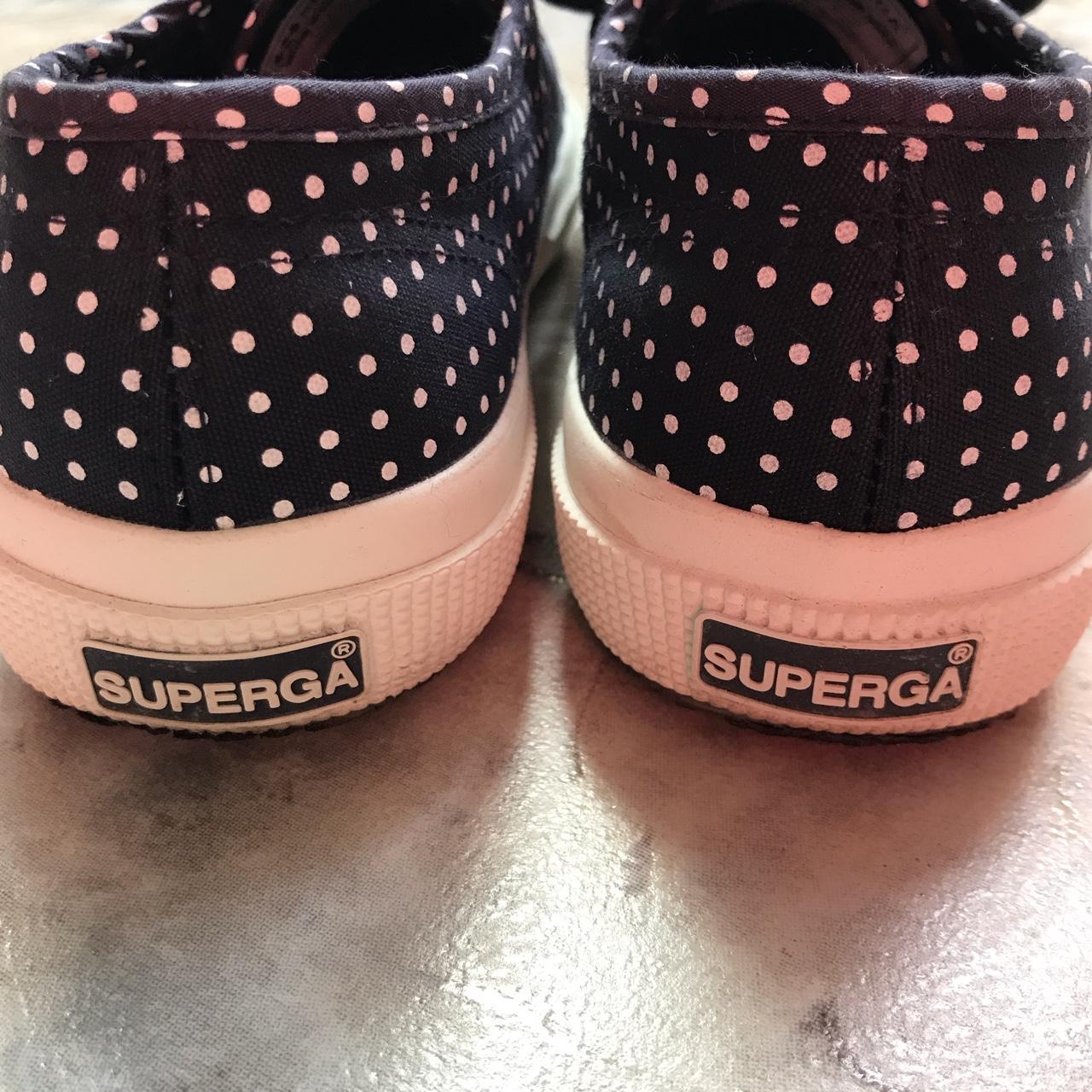 Superga on sale polka dot