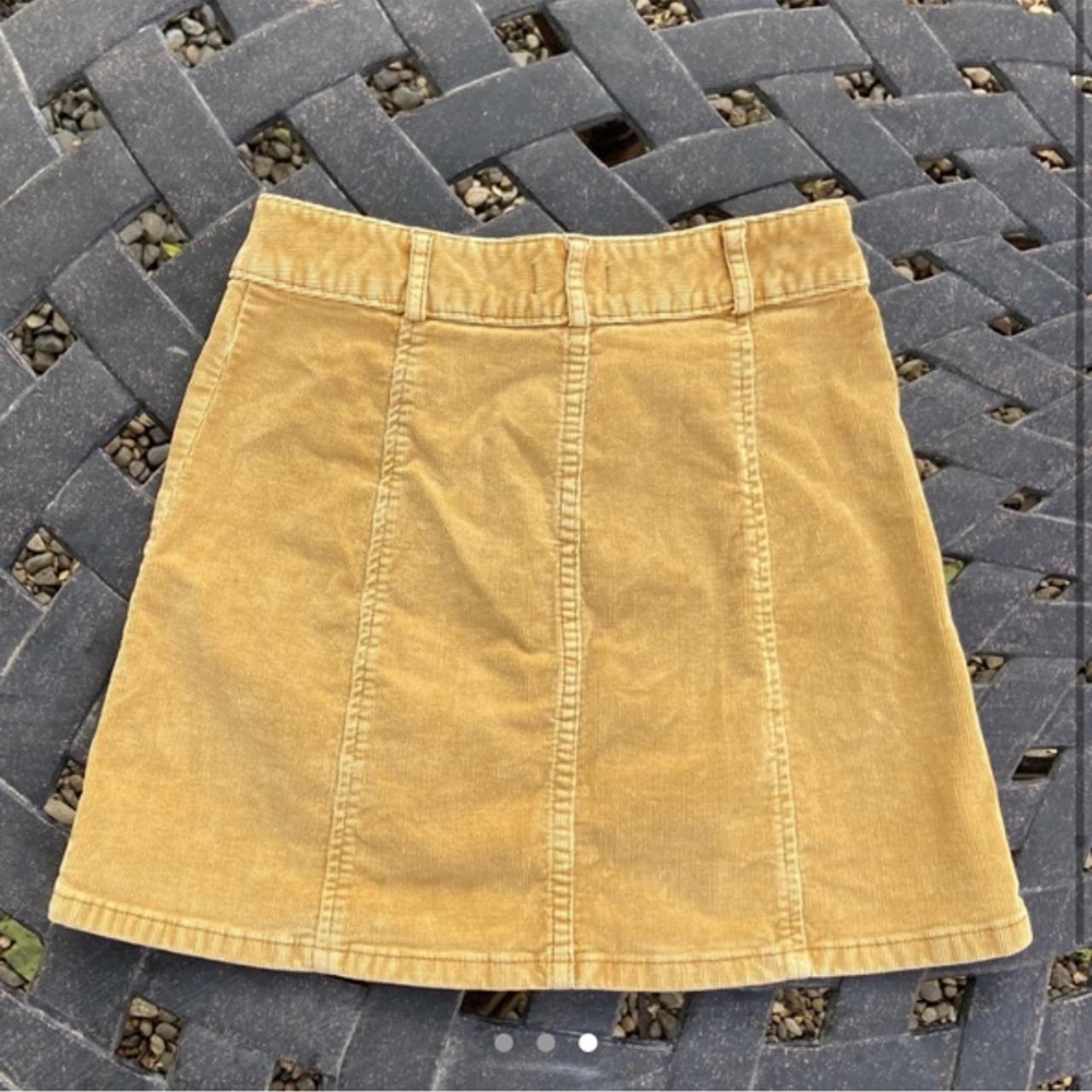 70’s mini skirt 🌟 Really cute mustard yellow... - Depop