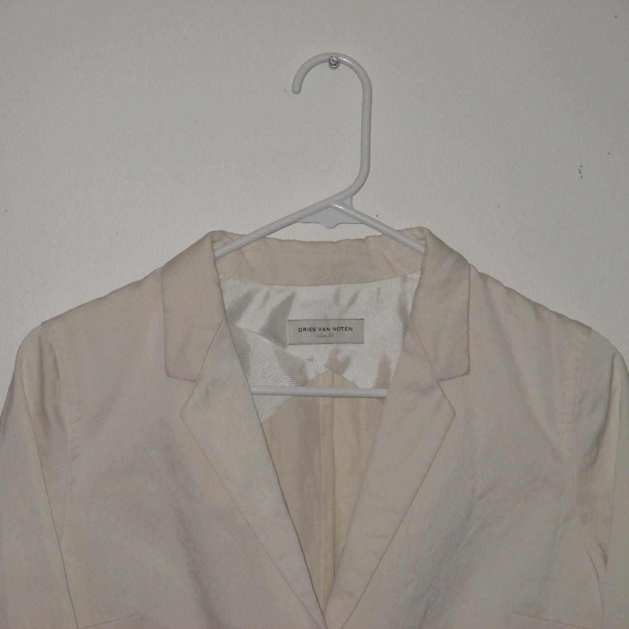 Dries Van Noten Women's White Jacket