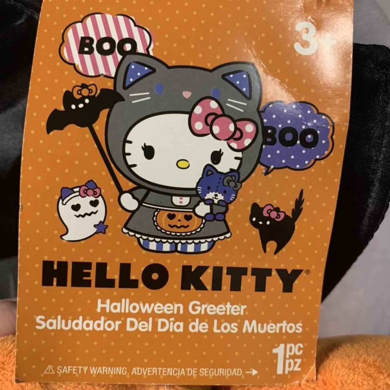 NWT Hello Kitty Halloween door greeter witch and store mommy sidestep