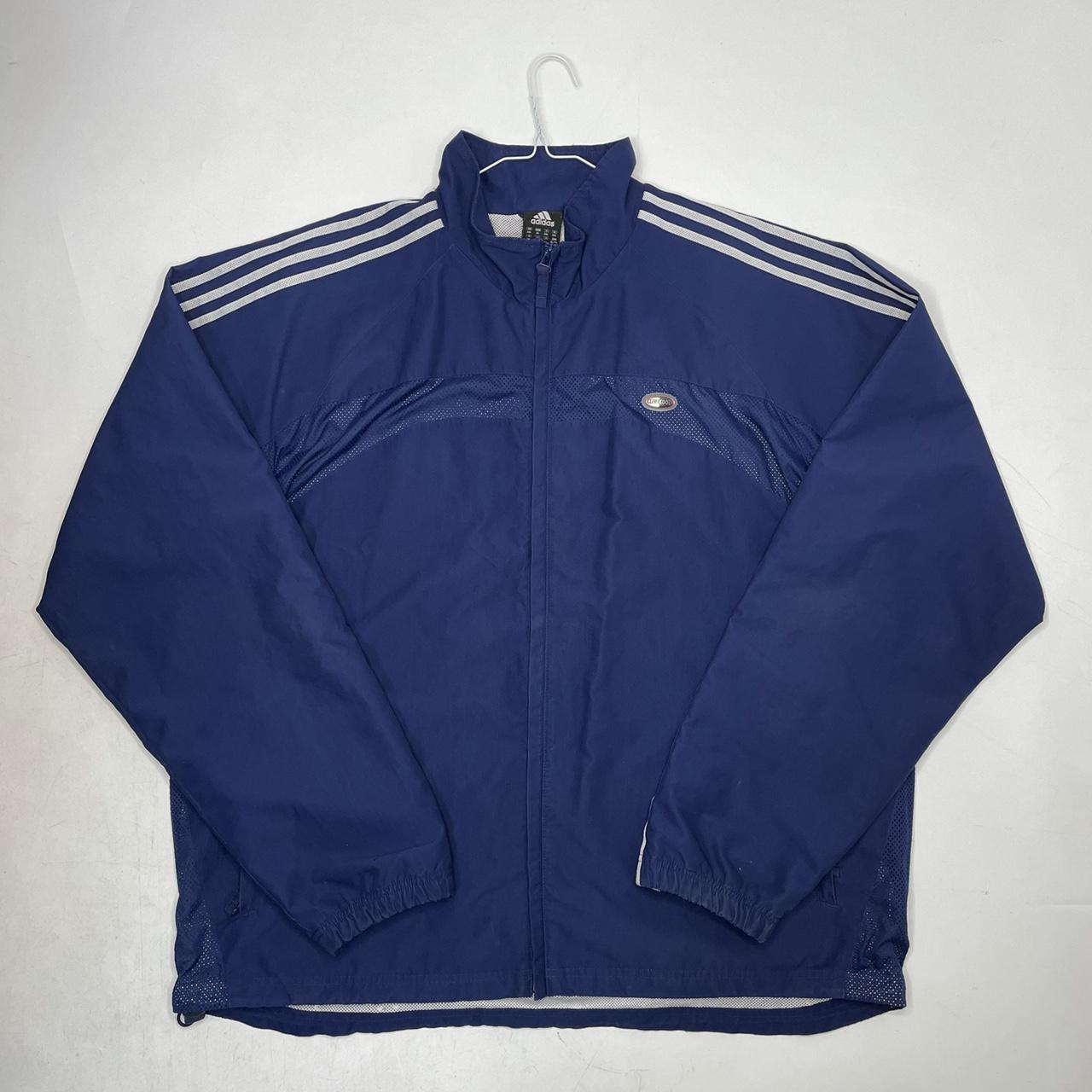 Adidas tracksuit top / full zip up track jacket /... - Depop