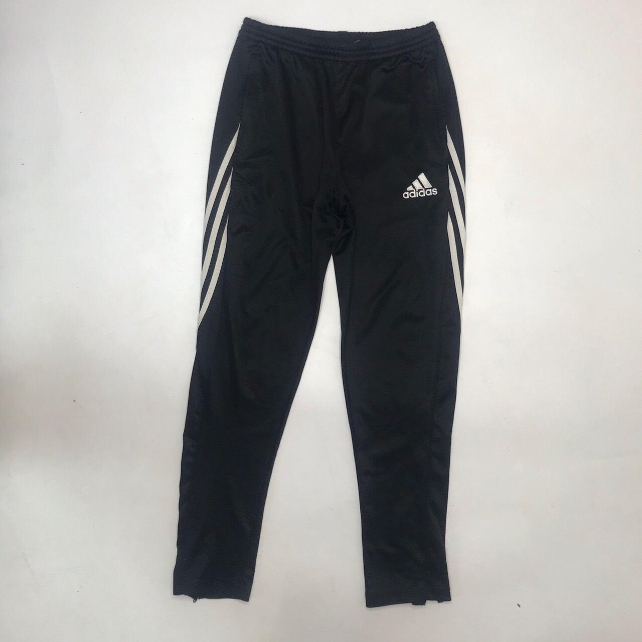 Adidas basic logo Tracksuit Bottoms tracky pants /... - Depop