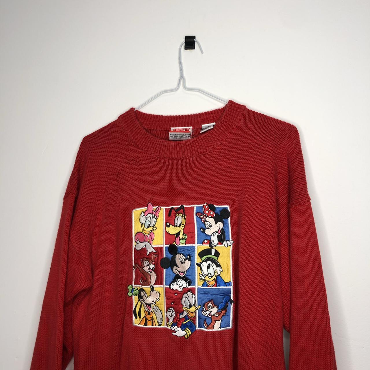 Vintage Disney sweatshirt characters embroidered... Depop
