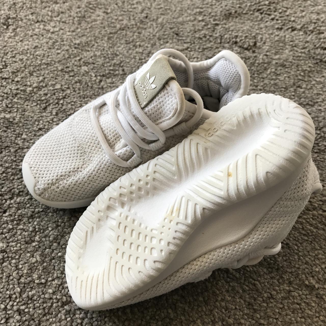 Adidas tubular store infant white